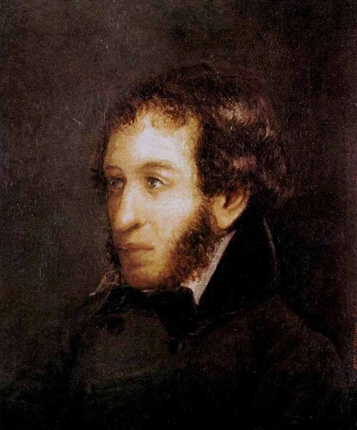 Последний портрет А.С. Пушкина работы художника И. Линева. 1836 год. Фото из открытых источников