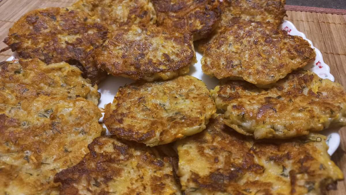 Наши вкусные оладушки