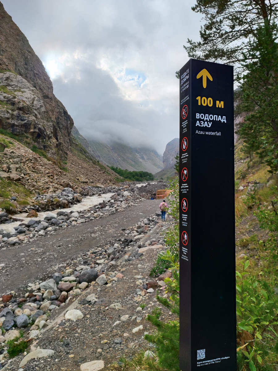 Указатели на маршруте (сентябрь 2024 года)