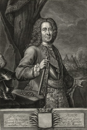 Пётр Ласси, гравюра XVIII века