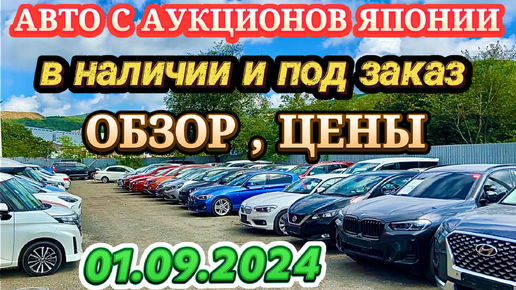 01.09.2024 Авто из Японии в наличии и под заказ Авторынок Новый Обзор Цены Кей Кар Хэтчбек Минивэн Универсал Зелёный Угол Владивосток Автово