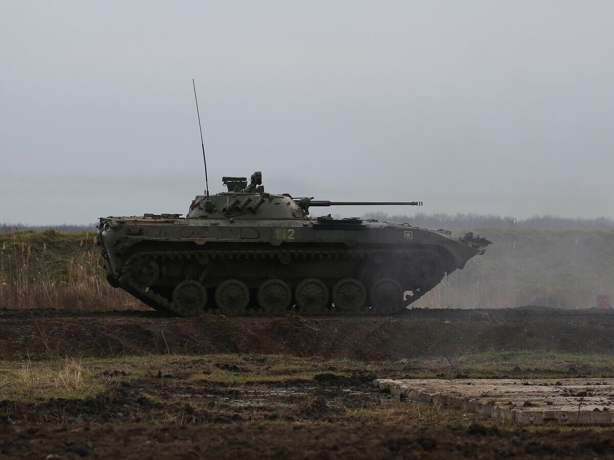    Боевая машина пехоты© РИА Новости / Виталий Тимкив