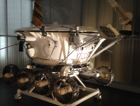      Модель Лунохода-1. Из открытых источников.