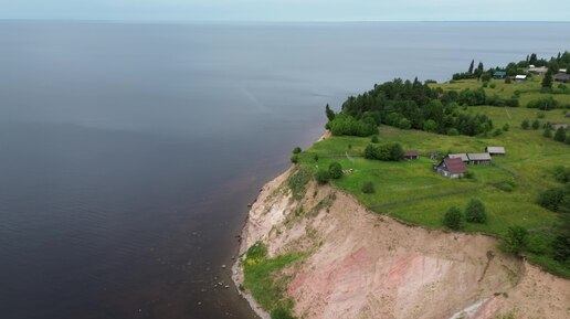 Андома гора - полет над водой! Онежское озеро, Карелия. Удивительно красивое видео!