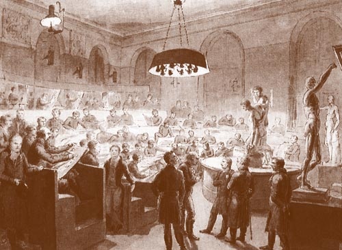 В стенах Академии. Источник: https://tphv-history.ru/articles/v-stenakh-akademii.html