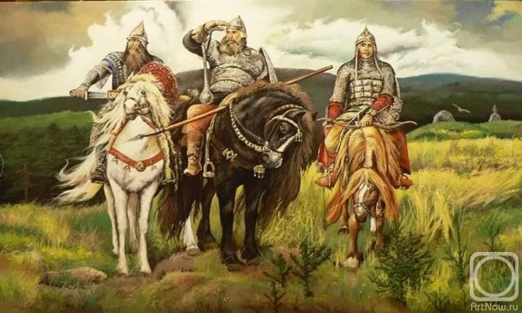 В.М.Васнецов. Богатыри.