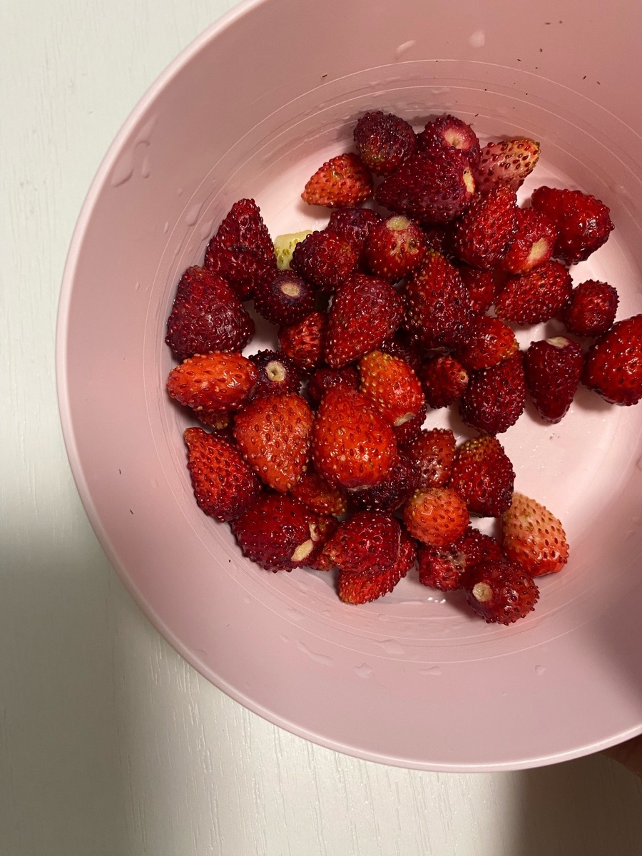 остатки с грядки, тоже съели пополам с ребенком