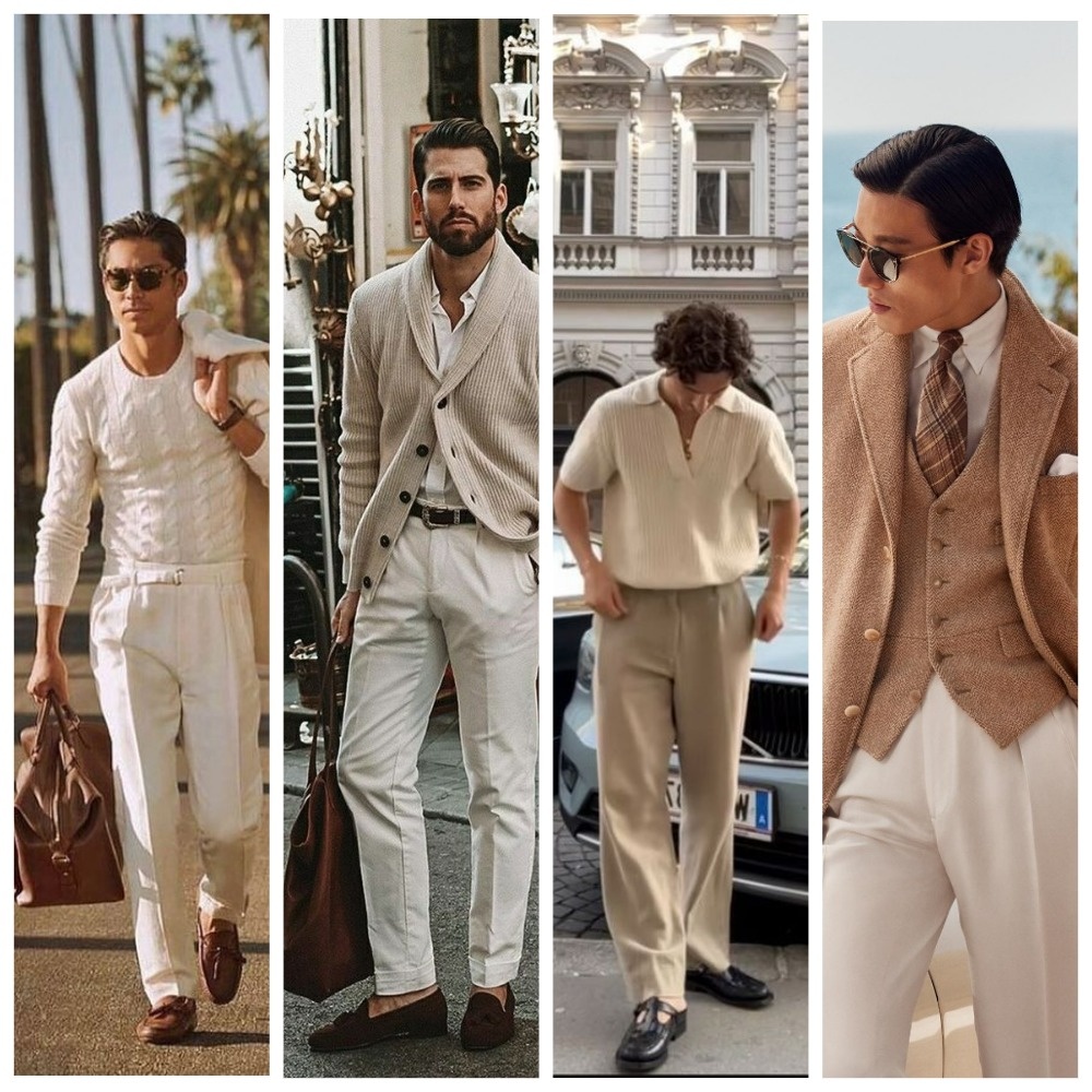 Примеры образов из сети, в стиле  "old money"