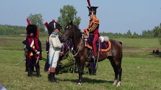 Реконструкция Бородинского сражения к 185 -летию музея на Бородинском поле