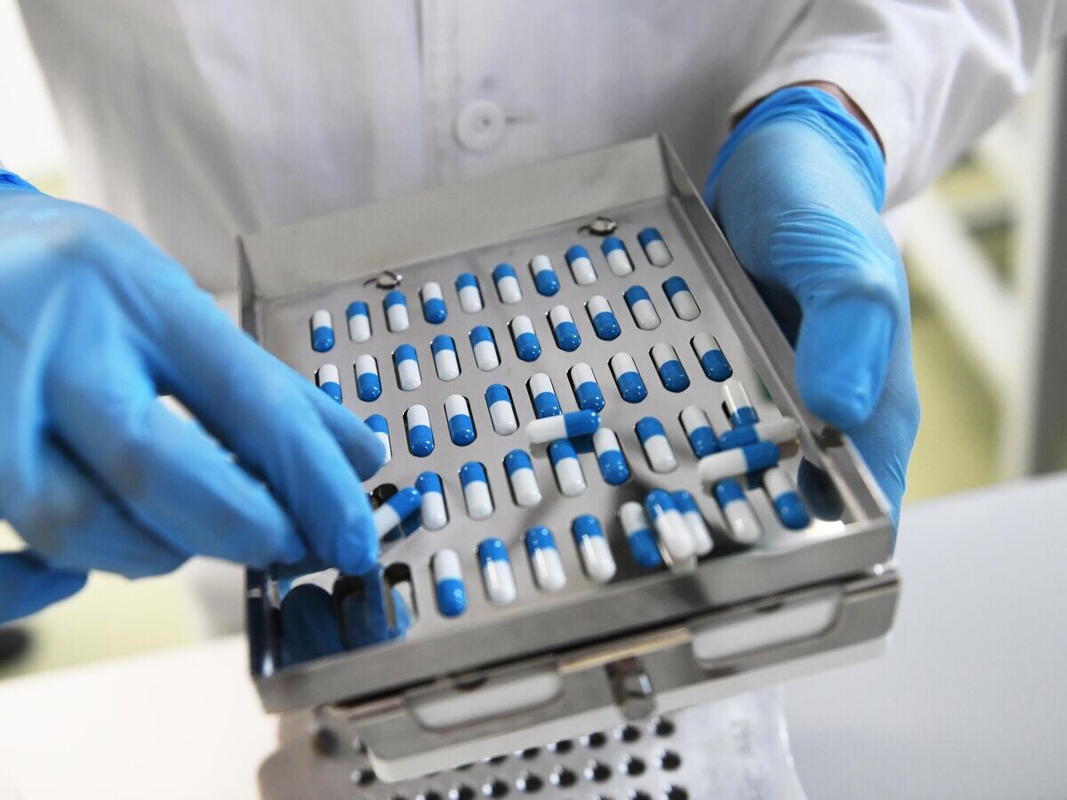    Продукция Московского эндокринного завода© РИА Новости / Валерий Мельников