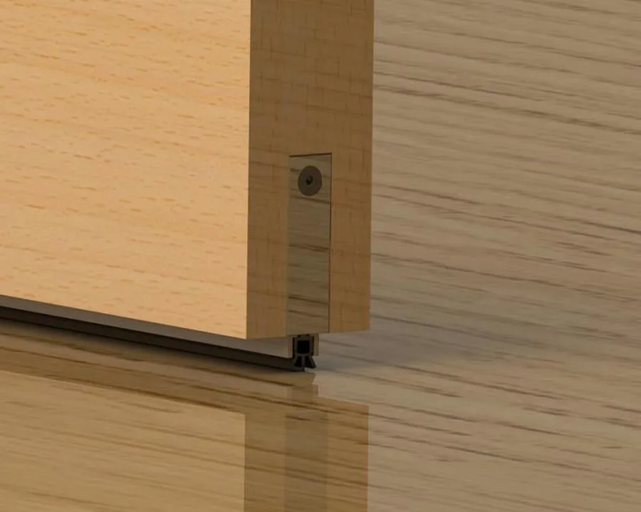 Порог для улучшения шумоизоляции двери 