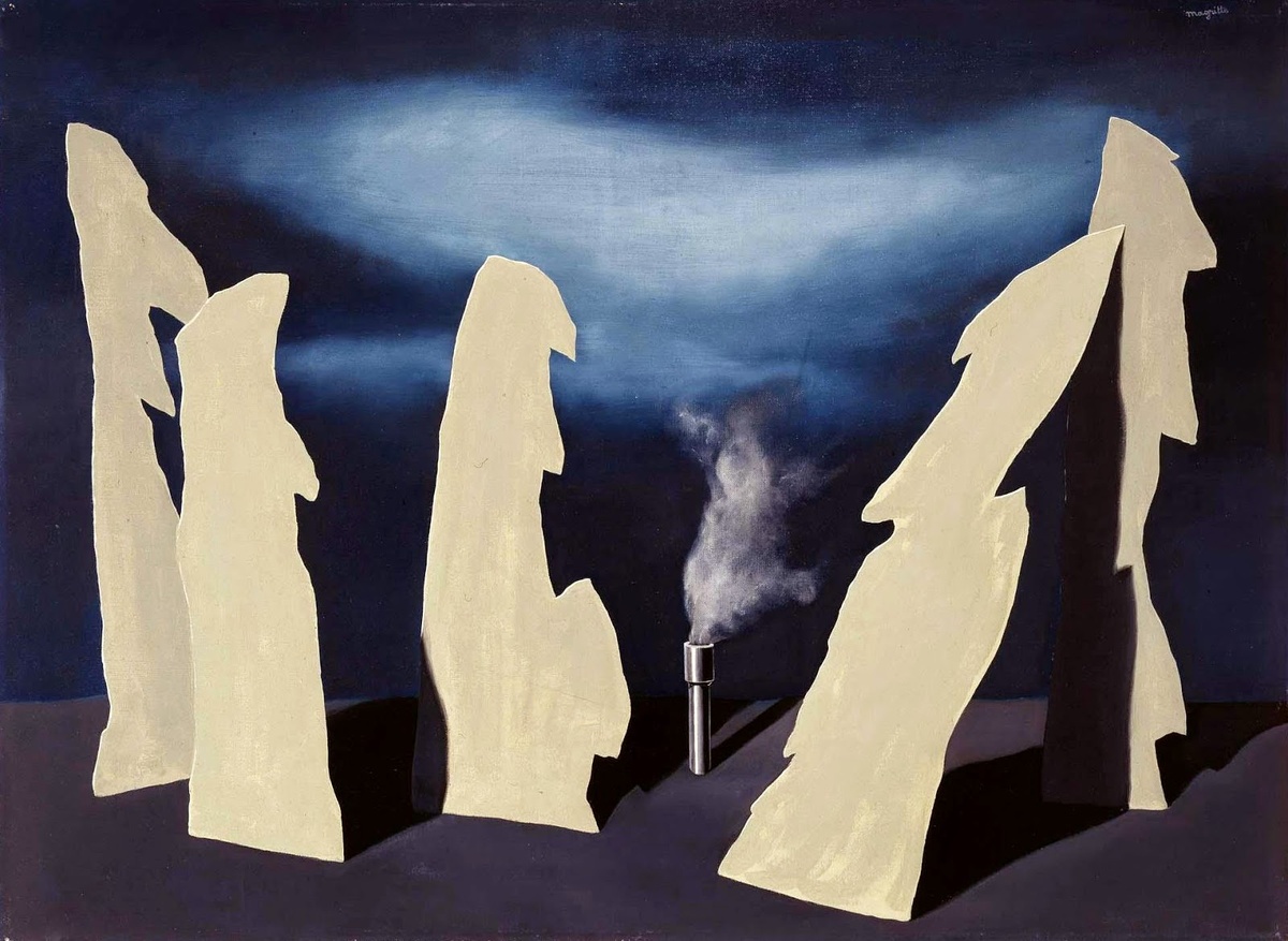 «Секрет процессии». – Рене Магритт, 1927 г.