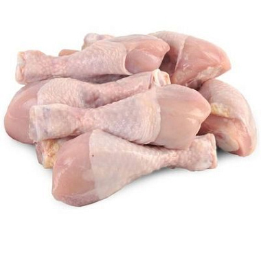 -Беру голень курицы.Мою и просушиваю бумажными полотенцами.