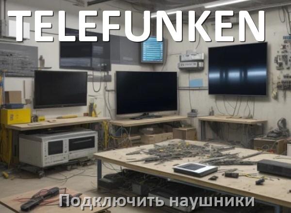 
Как подключить наушники к телевизору TELEFUNKEN через Bluetooth без проводов