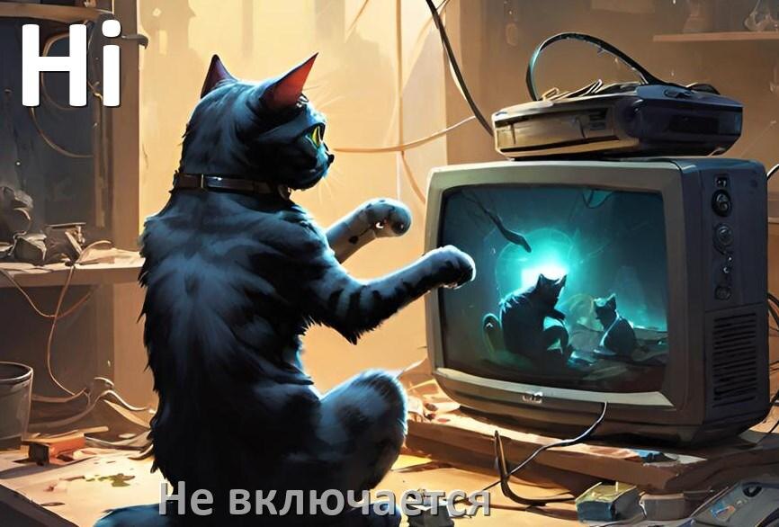 
Почему телевизор Hi не включается с пульта и индикатор мигает и горит