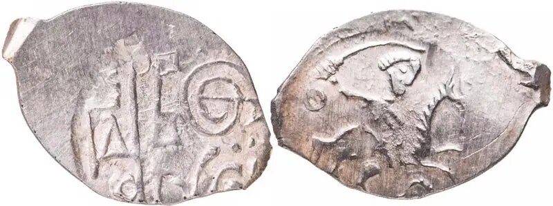 Денга-московка Василия III, чекан Москвы