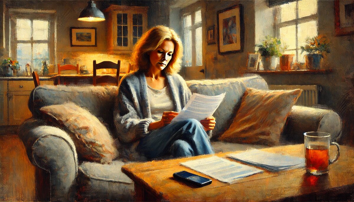 Марина отложила бухгалтерские отчеты и потянулась за трубкой.