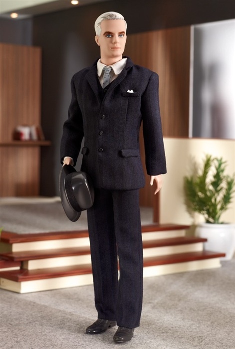 Mad Men Barbie, промо-фото. А еще непривычны Кены, которые смотрят вбок.