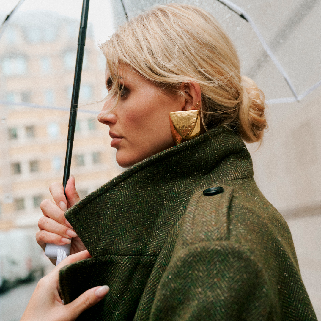 Пальто Herringbone, Nude Story