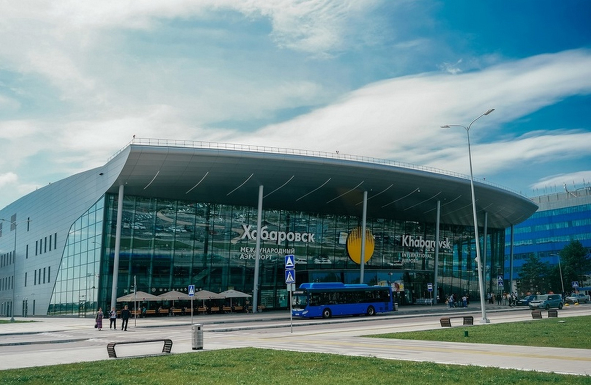 Новый терминал хабаровского аэропорта имени Г.Невельского. 