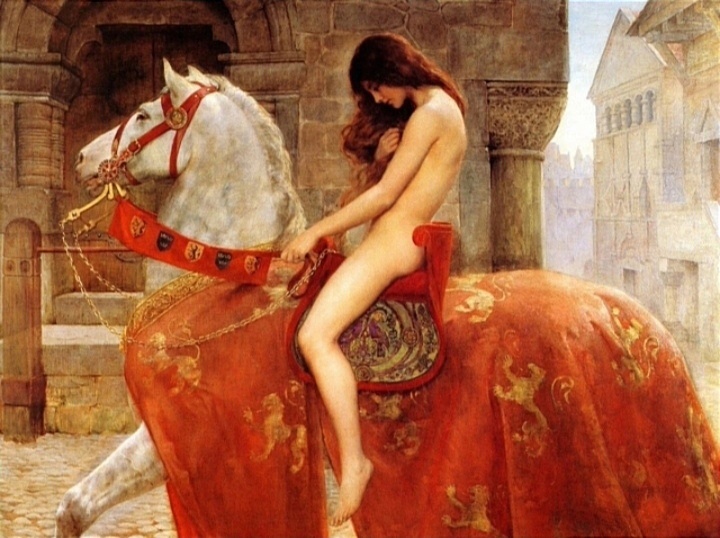 "Леди Годива" 1898 г. Джон Кольер