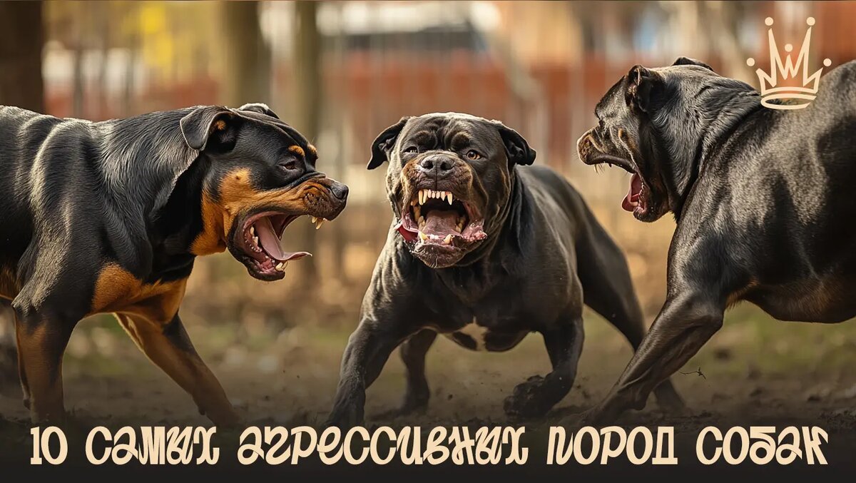 10 самых агрессивных пород собак