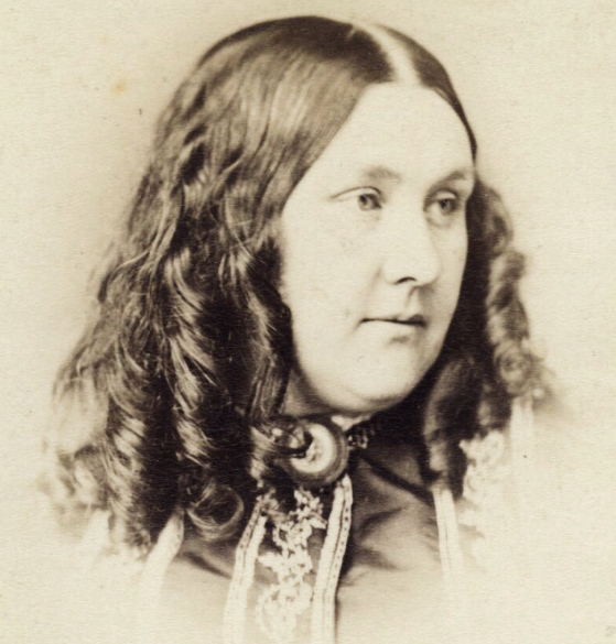 Портрет Генриетты Уорд. Фотография 1860-х годов