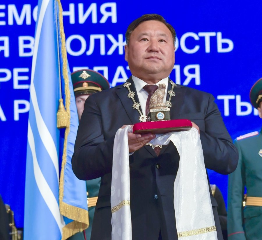 Ховалыг Владислав Товарищтайович официально вступил в должность Главы Тувы.
