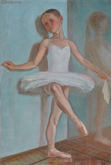 Начало. 2018 г. Холст на картоне, масло.  60 x 40 см