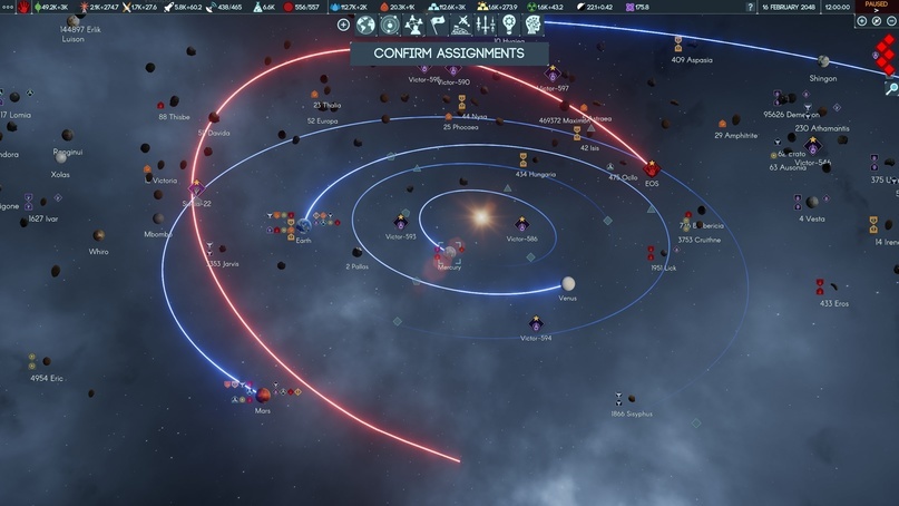 Внутренняя Солнечная система, где вы проведете подавляющую часть своего времени.