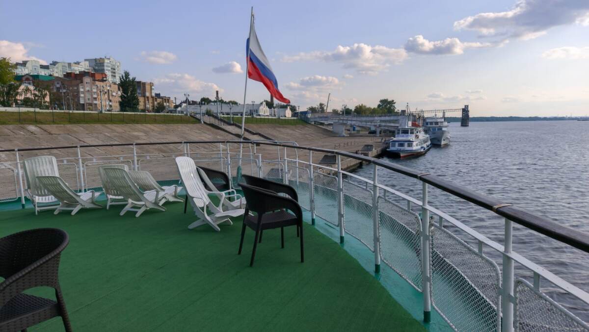 В 18 часов отплыли. Самара