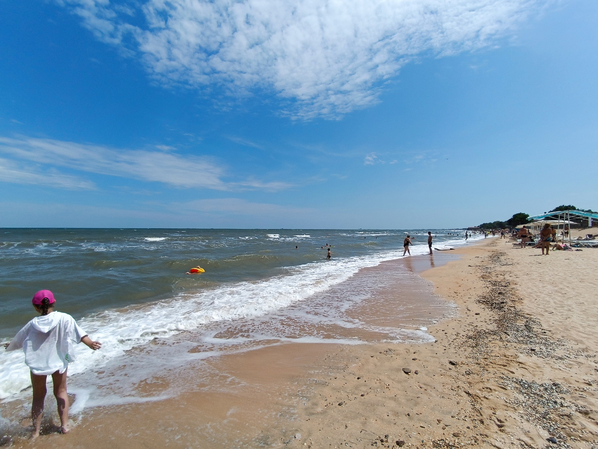 Азовское море. Июль 2024 Фото автора.