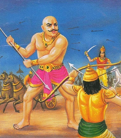 Иллюстрация к «Махабхарате»