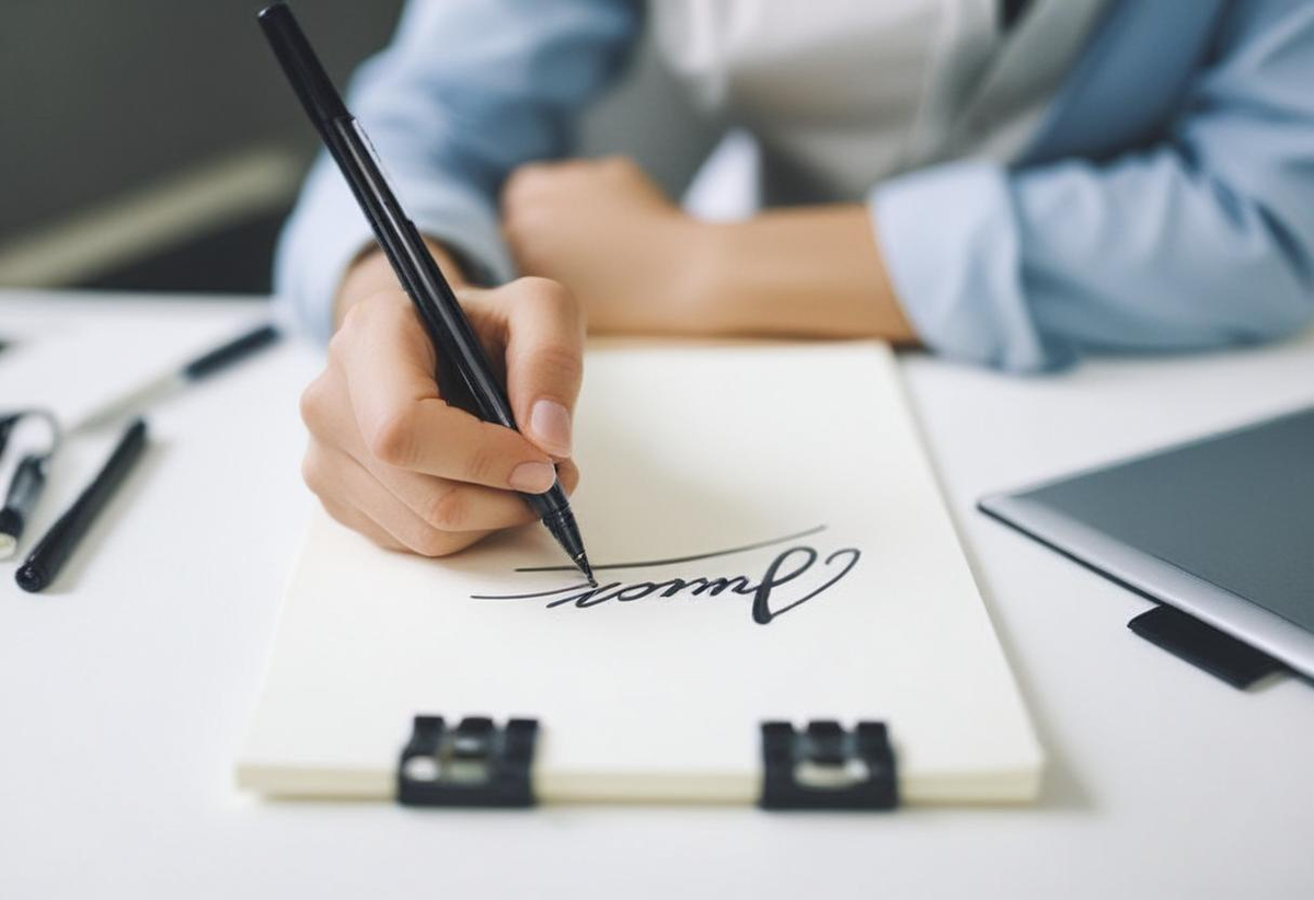 Каллиграфия как искусство самовыражения