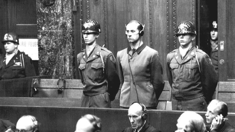 Нюрнбергский трибунал. Карл Брандт - рейхскомиссар здравоохранения и медицинских служб нацистской Германии и личный врач Адольфа Гитлера // USHMM © Public Domain