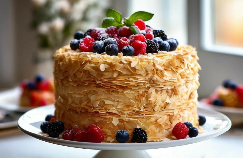 Торт Наполеон. Ещё один рецепт вкусного домашнего торта