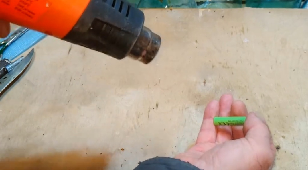 Прогреваем феном