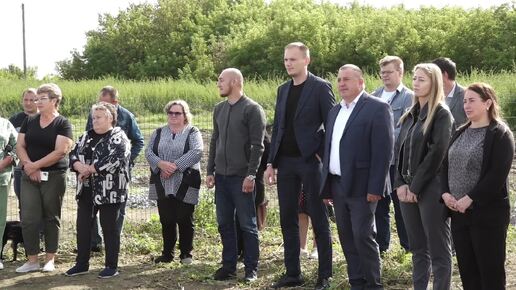 Открытие водозаборной скважины с модульной установкой водоподготовки в с.Зорино. Сузунский район.