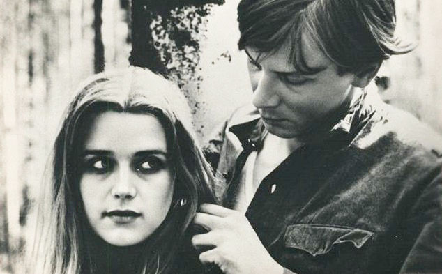 С Евгением Карельских в "Черной березе"