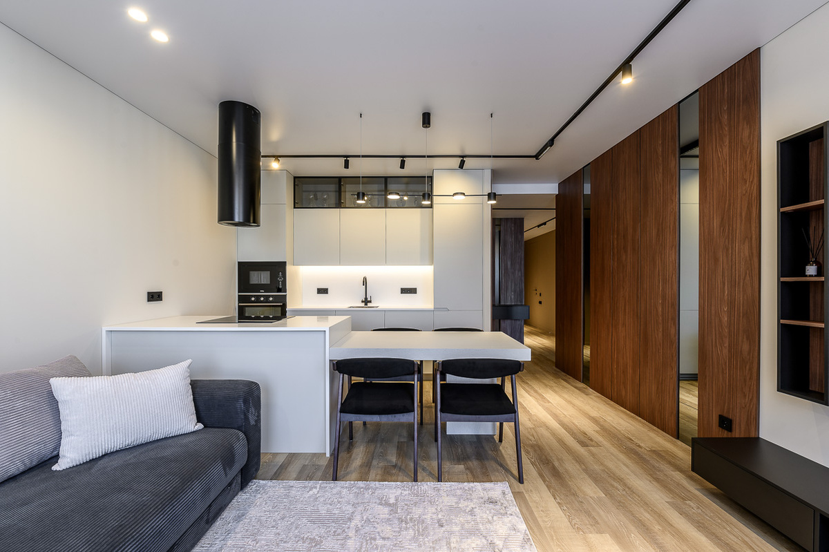 Интерьер отражает индивидуальность жителей квартиры