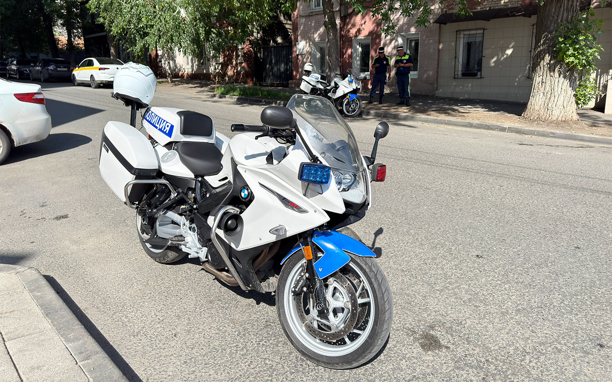 Alexander Legky / Global Look Press📷Мотоцикл BMW F800GT на службе в российской полиции