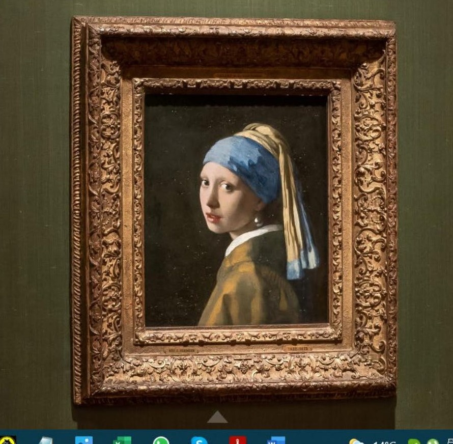 Девушка с жемчужной серёжкой. 1665. Холст, масло. Маурицхёйс, Гаага