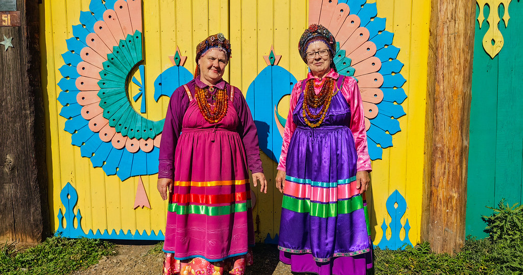 Село староверов Десятниково в Бурятии