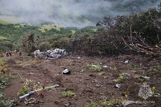    Прокуратура назвала версии крушения вертолета с туристами на Камчатке