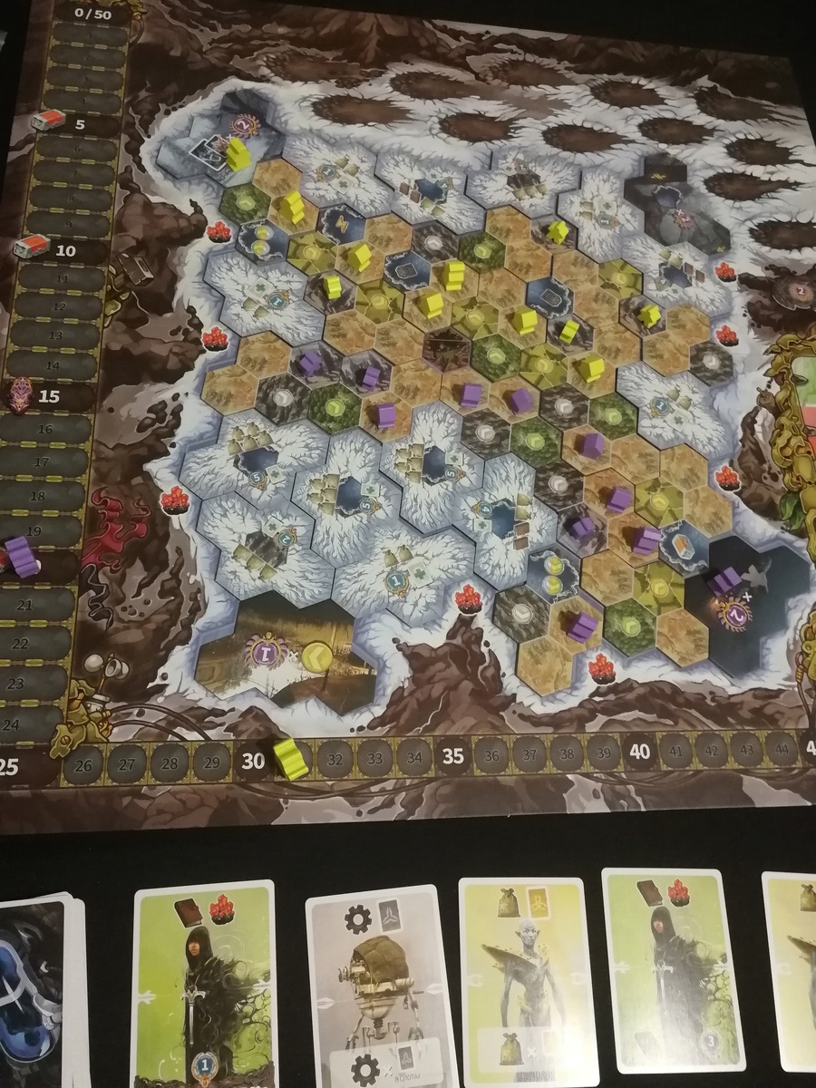 Проект Возрождение - поле на конец игры