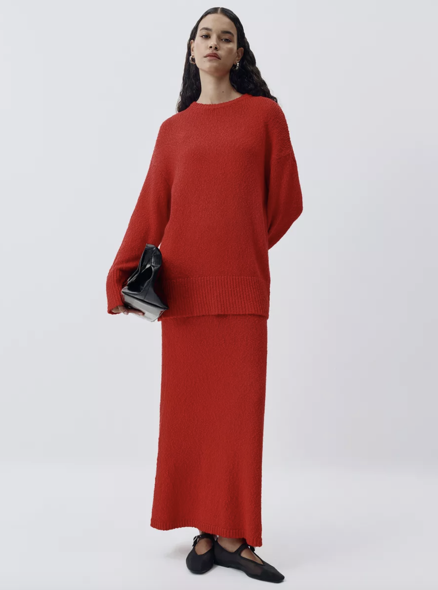 Костюм с юбкой от SELA