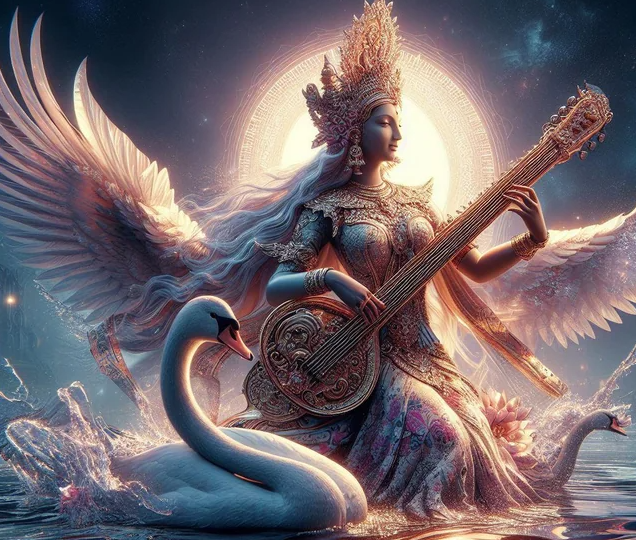 Прекрасная Сарасвати: Та, которая помогает осознать себя