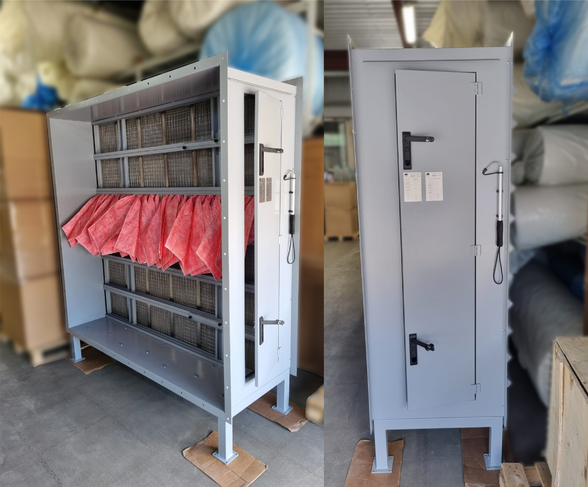 Оборудование заработано и изготовлено фабрикой фильтров "BaltiK."