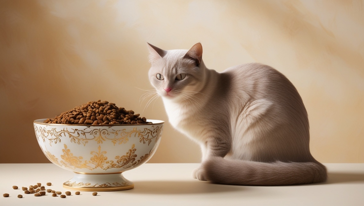 Сухой корм для кошечки