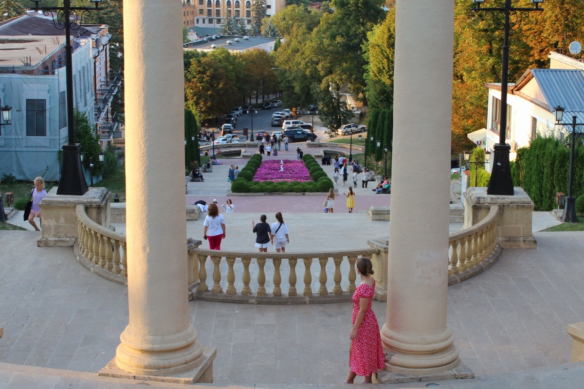 Каскада лестница г.Кисловодск